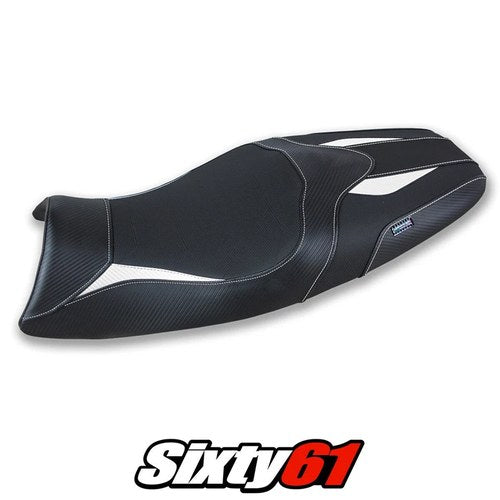 Triumph Speed Triple 2005-2008 2009 2010 Seat Cover Tappezzeria White Black