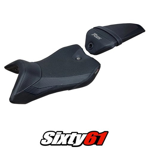 Yamaha Yzf R125 2016 2017 2018 Seat Cover Tappezzeria Ultragrip Black