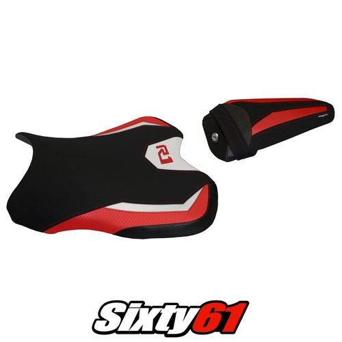 Yamaha Yzf R1 2015-2022 2023 2024 2025 2026 Seat Cover Tappezzeria Red White