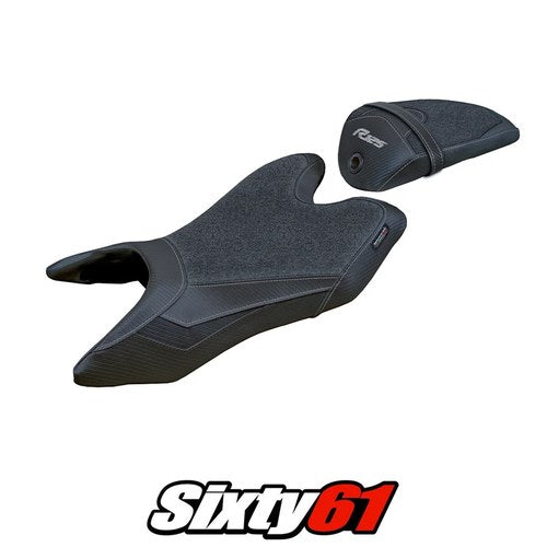 Yamaha Yzf R125 2019 2020 2021 2022 Seat Cover Tappezzeria Ultragrip Black