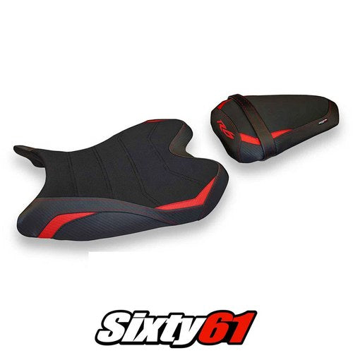 Yamaha Yzf R6 2008-2013 2014 2015 2016 Seat Cover Tappezzeria Comfort Red