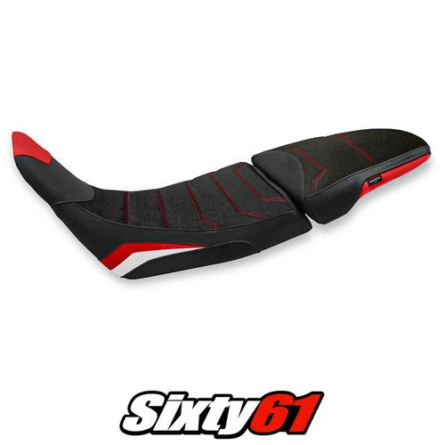 Honda Africa Twin 1100 2020-2023 2024 2025 Seat Cover Tappezzeria Ultragrip Red