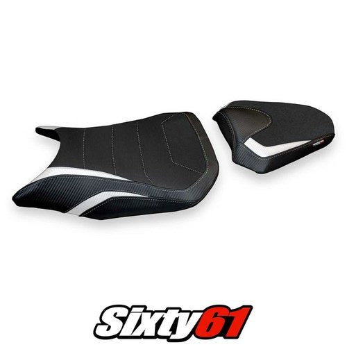 Honda CB500F 2016-2020 2021 2022 2023 Seat Cover Tappezzeria Comfort White