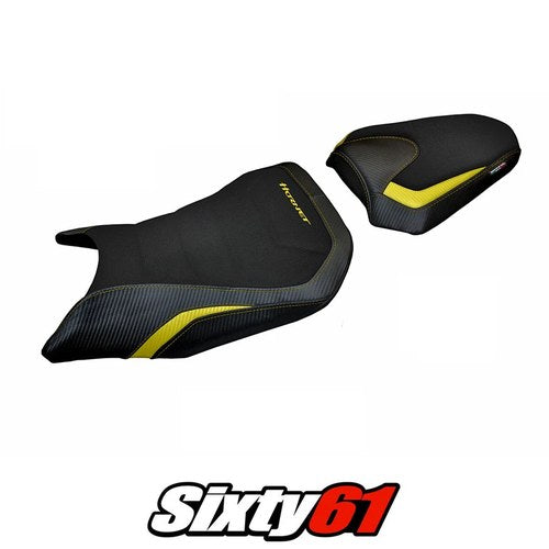 Honda CB750 Hornet 2023-2025 2026 Seat Cover Tappezzeria Yellow Black