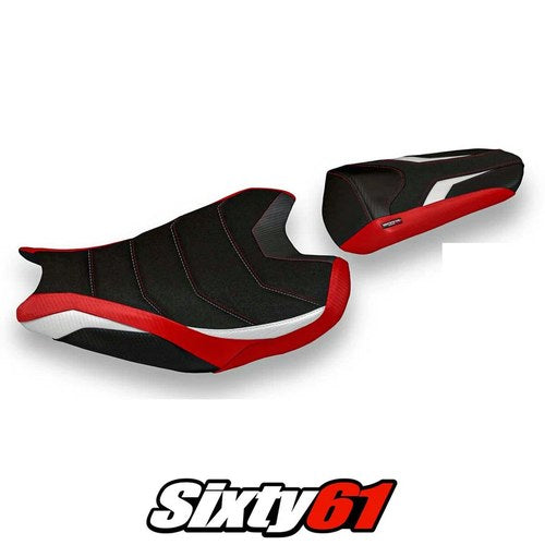 Honda Cbr 1000RR 2017-2024 2025 2026 Seat Cover Tappezzeria Ultragrip Red White