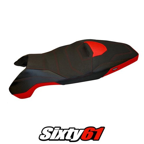 Honda X-ADV 750 2017 2018 2019 2020 Seat Cover Tappezzeria Ultragrip Red Black