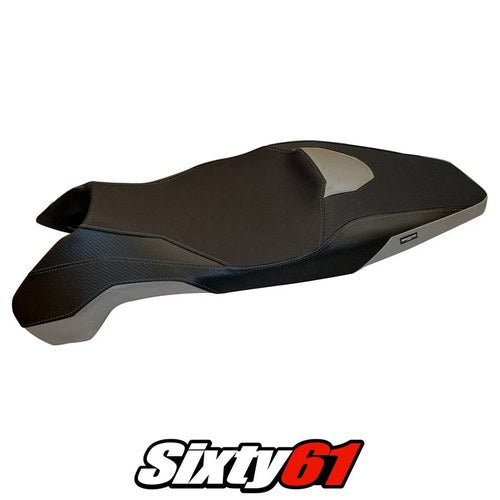Honda X-ADV 750 2017 2018 2019 2020 Seat Cover Tappezzeria Silver Black
