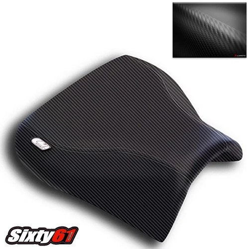 Suzuki Gsxr 600 750 Seat Cover 2001 2002 2003 Luimoto Front Suzuki Carbon Fiber