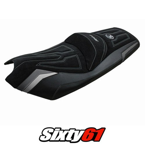 Kymco AK 550 2017-2020 2021 2022 2023 2024 Seat Cover Tappezzeria Grey Silver