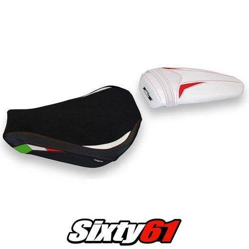 MV Agusta F3 2012-2021 2022 2023 2024 2025 Seat Cover Tappezzeria White Black SE