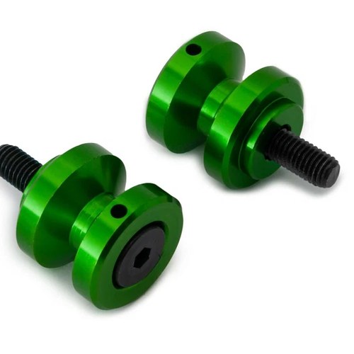 AS3 Paddock Stand Bobbins (M8 X 1.25) Green