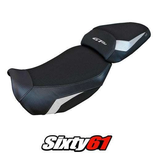CF Moto 650GT 2021 2022 2023 2024 2025 2026 Seat Cover Tappezzeria White Black