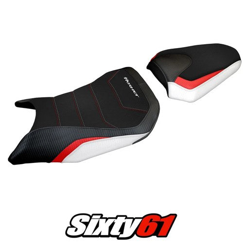Honda CB500 Hornet 2024 2025 Seat Cover Tappezzeria Comfort White Red Black