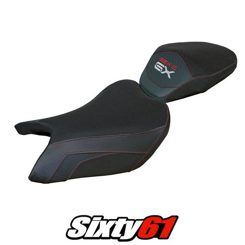 Suzuki Gsxs 1000 GX 2024 2025 Seat Cover Tappezzeria Black