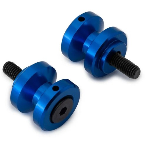 AS3 Paddock Stand Bobbins (M8 X 1.25) Blue