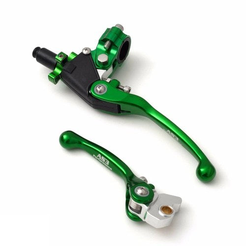 AS3 Brake Clutch Flexi Levers for Kawasaki KX 65 85 100 125 250 KX 250 450 F
