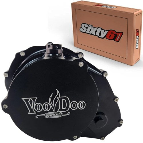 Suzuki Gsxr 1000 Engine Clutch Cover 2017-2024 2025 Voodoo Quick Access Black