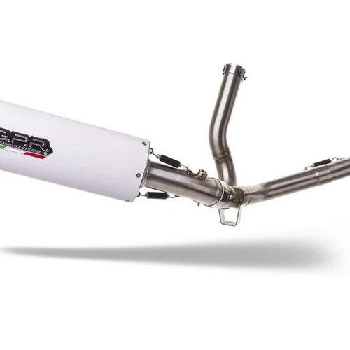 Suzuki V-Strom Dl 650 2012-2016 Exhaust Gpr Mid-Line Albus Ceramic