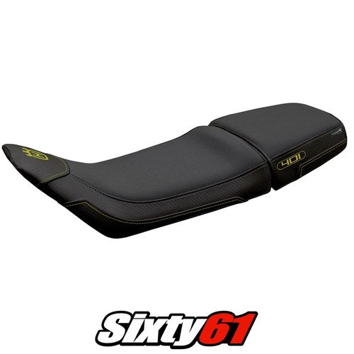 Husqvarna Svartpilen 401 2018-2023 Seat Cover Tappezzeria Comfort Yellow Black