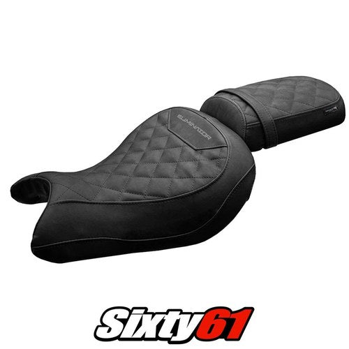 Kawasaki Eliminator 500 2024-2025 Seat Cover Tappezzeria Comfort Black