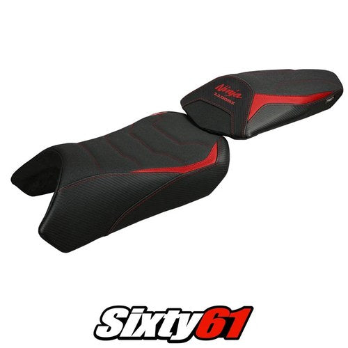 Kawasaki Ninja 1100 SX 2025 2026 Seat Cover Tappezzeria Ultragrip Red Black