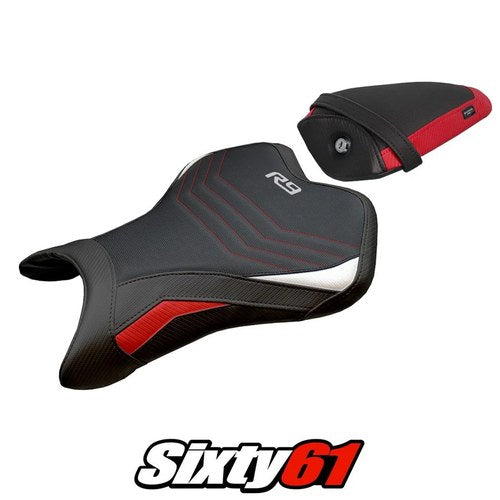 Yamaha R9 2025 2026 Seat Cover Tappezzeria Comfort Red White Black