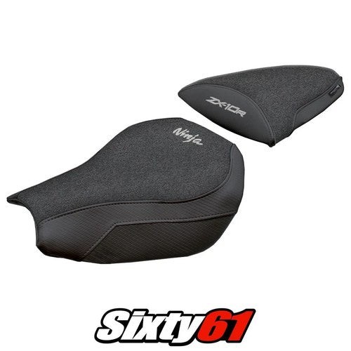 Kawasaki Ninja ZX 10 R 2006-2007 Seat Cover Tappezzeria Ultragrip Black