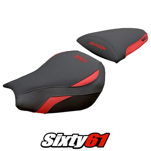Kawasaki Ninja ZX 10 R 2006-2007 Seat Cover Tappezzeria Comfort Red Black