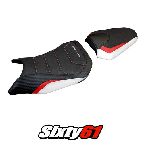 Honda CB 500 Hornet 2024-2025 Seat Cover Tappezzeria Ultragrip White Red Black