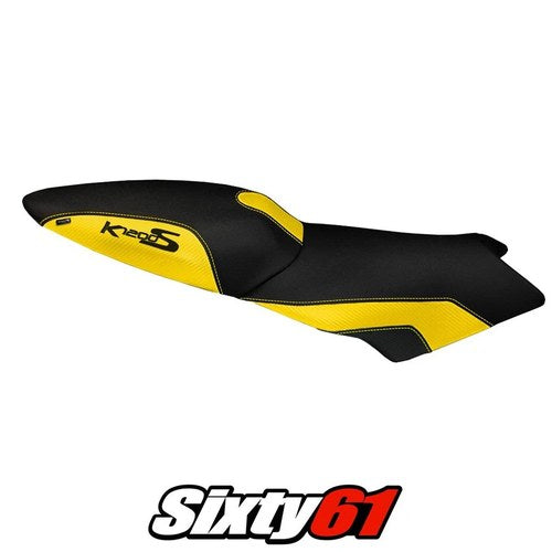 BMW K1200S 2004 2005 2006 2007 2008 Seat Cover Tappezzeria Yellow Black