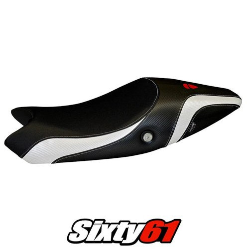 Ducati Monster 696 / 796 2008-2011 2012 2013 2014 Seat Cover Tappezzeria White