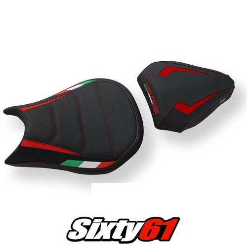 Ducati Streetfighter 2009-2013 2014 2015 Seat Cover Tappezzeria Ultragrip Red