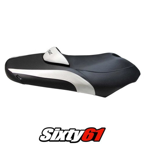Yamaha T-Max 2001 2002 2003 2004 2005 2006 2007 Seat Cover Tappezzeria White