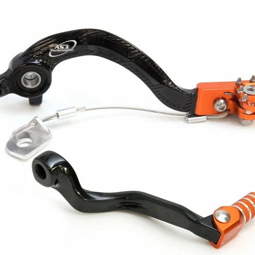 AS3 Gear Lever Rear Brake Pedal for KTM 65 SX 2009-2023