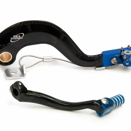 AS3 Gear Lever Rear Brake Pedal for Yamaha YZ 250 400 426 450 F 1998-2004