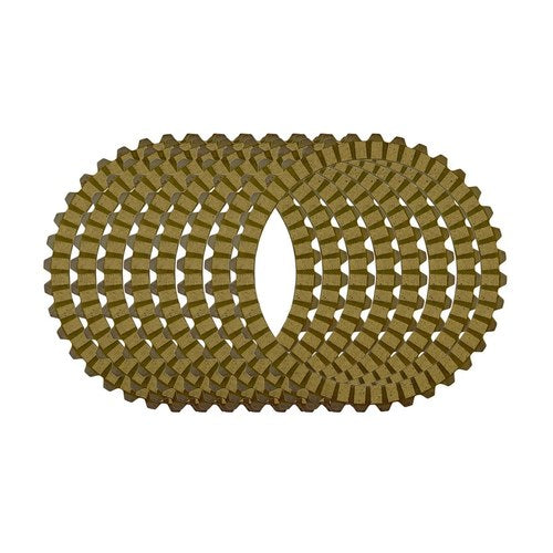 8pcs Clutch Friction Plates For Dyna Electra Glide Softail Sportster XL 883 1200