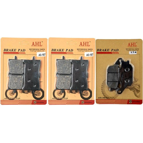 Front Rear Brake Pads for Honda CRF1000 Africa Twin 2016-2019 CRF1100 Adv 19-22