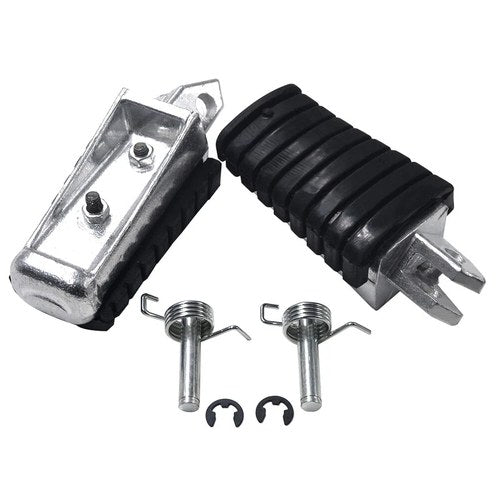 Front Foot Pegs Footrest For Yamaha XV250 Virago XV535 XVS250 XVS650 Drag V Star