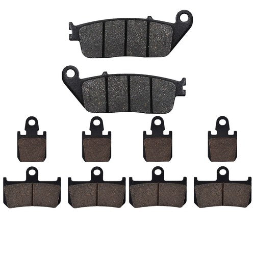 Front & Rear Brake Pads for Yamaha MT-01 (6 Piston radial Caliper) 2007-2009