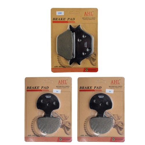 Front Rear Brake Pads for Harley Sportster & Softail (All Models) 1988-1999