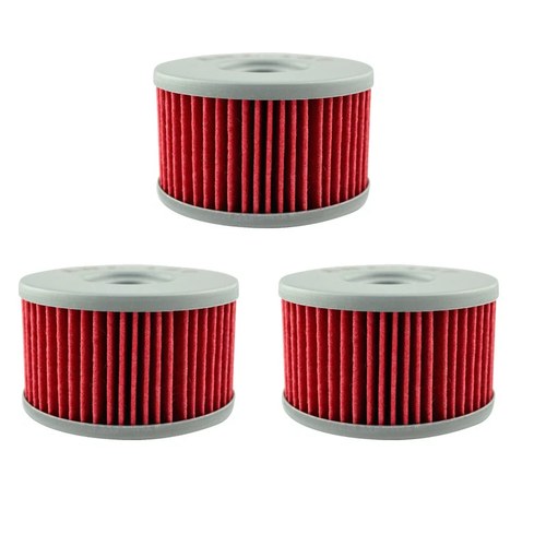 3 Oil Filter for Suzuki DR500 SP500 DR600 DR650 DR650SE DR800 LS650 Savage XF650