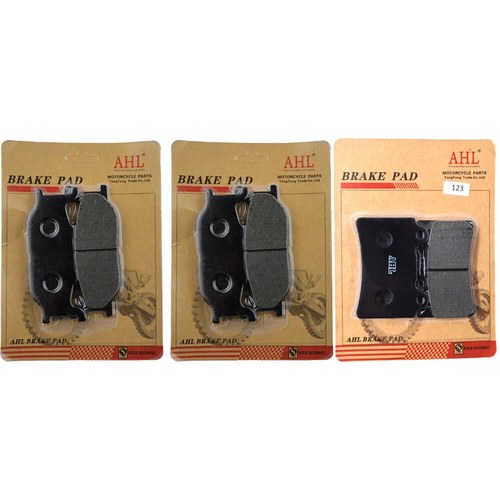 Front Rear Brake Pads for Yamaha XVZ1300 Royal Star 02-13 XV1600 Road Star 01-09