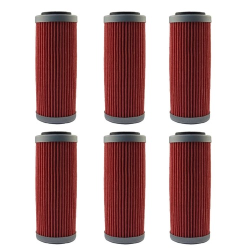 6X Oil Filters For 250 350 400 450 500 505 530 Excf Sxf Xcf-W 2014-2023