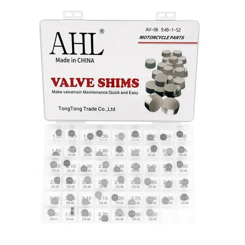 9.48mm Valve Shims for 1996-2005 Kawasaki VN800 Vulcan 800 Classic 52 Shims