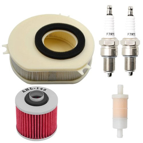 Tune Up Kit For 2000-2009 Yamaha V-Star 1100 XVS1100 Air Oil Fuel Filters Plug