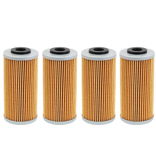 4X Oil Filters for BMW G450X 2009-2012 SMR449 SMR511 TC449 TE449 TE511 7715456