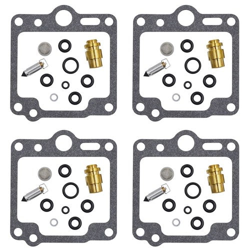 4 Sets Carburetor Repair Kit for Yamaha XJ700X Maxim X 700 XJ750 FJ1100 FJ1200