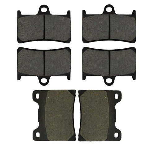 Front Rear Brake Pads For Yamaha YZF600R 1997-2007 YZF1000R Thunderace 1996-2001