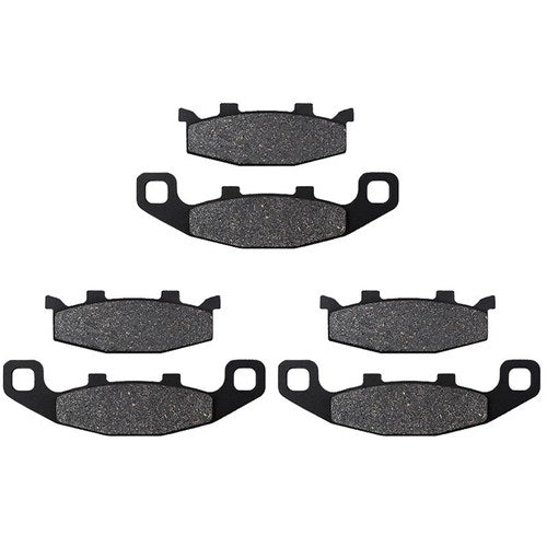 Front Rear Brake Pads For Kawasaki ZX600C Ninja 600R GPX600R 88-96 ZX-10 88-90