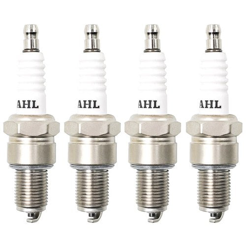 4X Spark Plug for BR8ES BR9ES Harley Electra Glide Honda CR250R Suzuki RM80 RM85